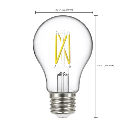 image of 6.5 Watt - A19 LED - Dusk to Dawn With PhotoCell - 2700K - Medium base - 320 deg. Beam Angle - 120 Volt