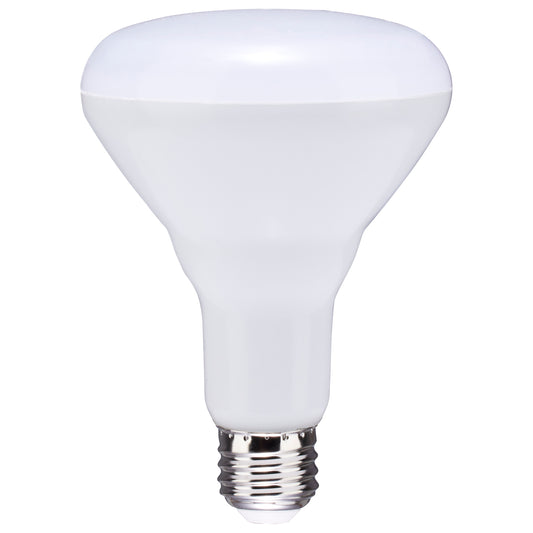 image of 8.5 Watt - BR30 LED - 2700K - 80 CRI - Medium Base - 120 Volts - Dimmable - 6-pack