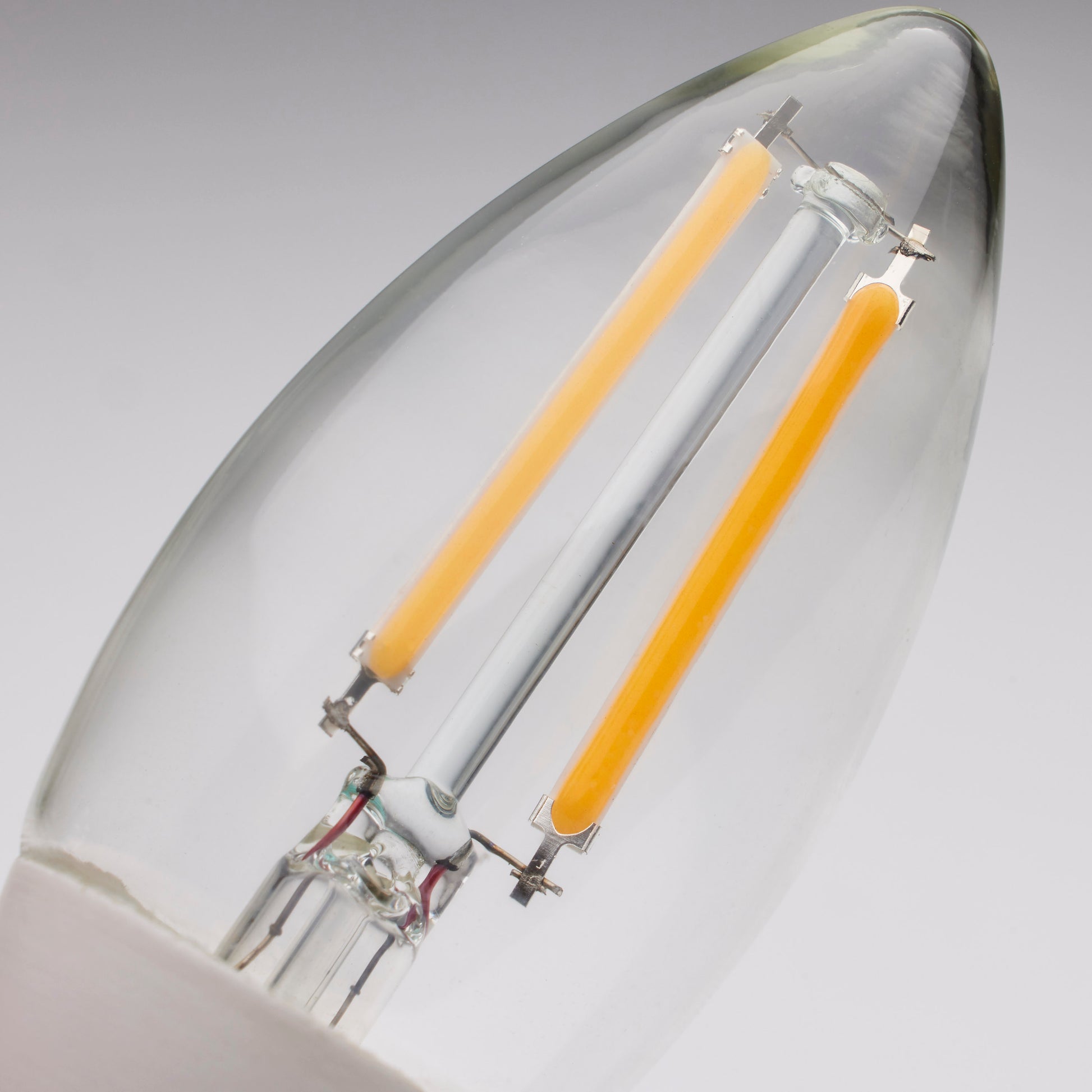 image of 5 Watt B11 - Dusk to Dawn LED - 2700K - Candelabra Base - 120 Volt - 90 CRI - With Photocell