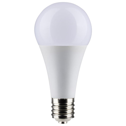 Ultra Bright Utility Lamp - 36 Watt - PS30 LED - Dimmable - White Finish - Mogul Base - 4000K - 120 Volt - High Lumen