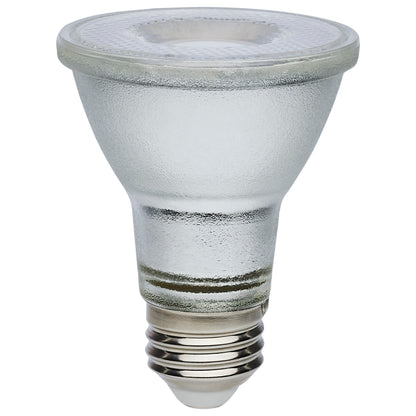 image of 7 Watt Econo LED PAR20 - 3000K - 35 Degree Beam Angle - Medium Base - 120-277 Volt - Silver Finish