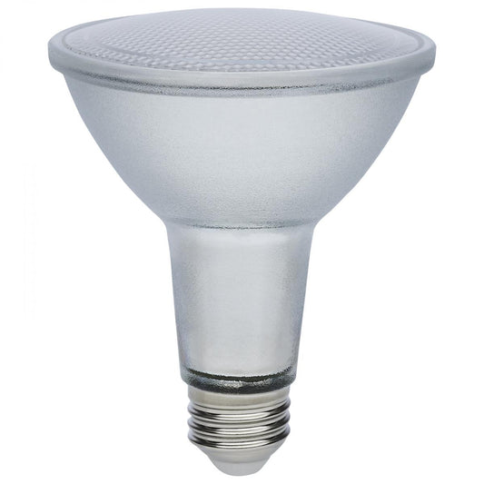 12 Watt Econo LED PAR30LN - 3000K - 35 Degree Beam Angle - Medium Base - 120-277 Volt - Silver Finish