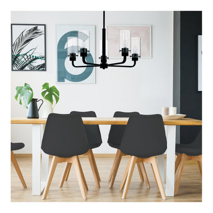 image of 4 Watt LED - Reminiscent - Flex Gray Coil Filament - B11 - Candelabra Base - 2700K CCT - Clear - 120 Volt