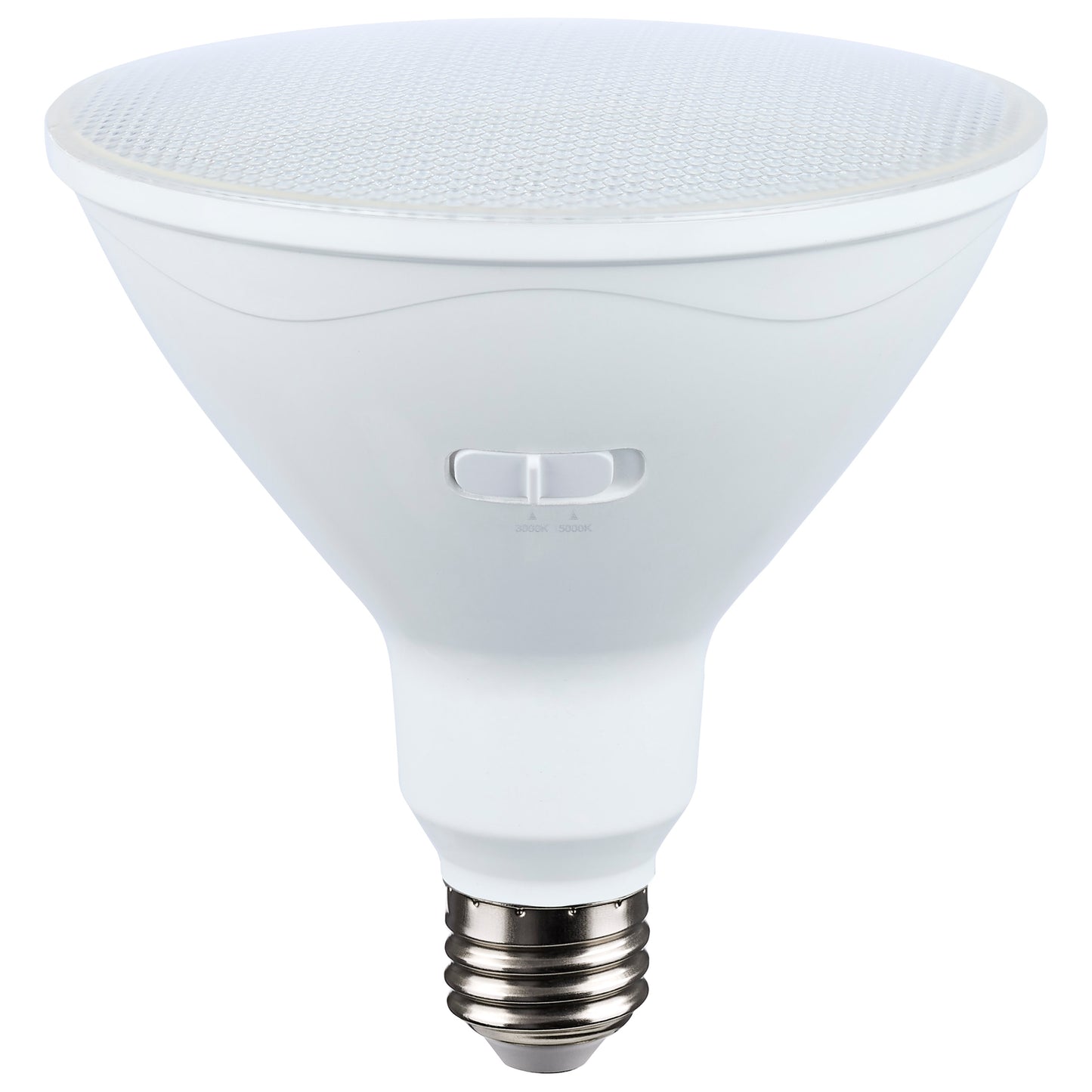 image of 25 Watt PAR38 LED - 3000K/5000K CCT Selectable - High Lumen - Medium Base - White Finish - 120 Volt