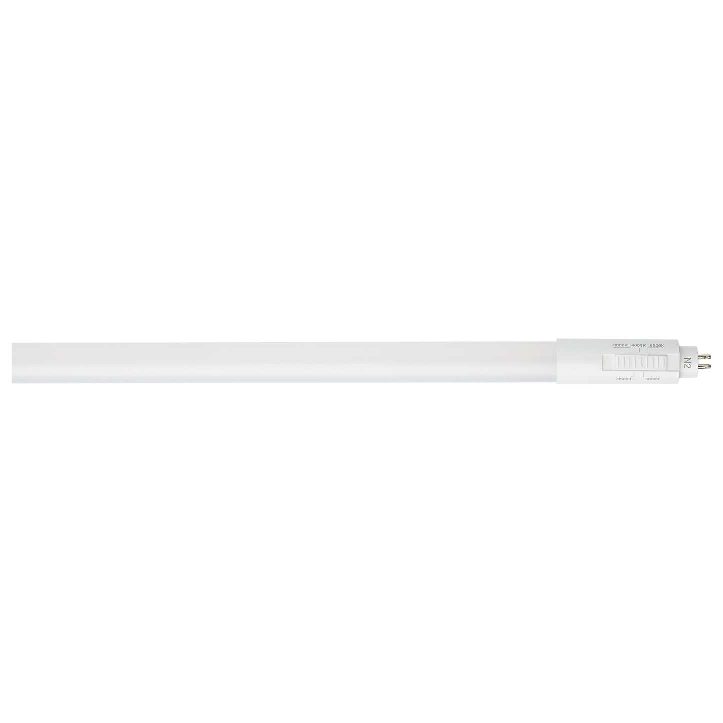 image of 12 Watt 2 Foot T5 LED - CCT Selectable - G5 Base - Type B - Ballast Bypass - Single or Double Ended Wiring - White Finish - 120-277 Volt