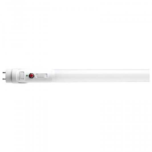 15 Watt 48 Inch T8 LED - 35K/40K/50K CCT Selectable - Ballast Bypass with Battery Backup - G13 Base - 120-277 Volt