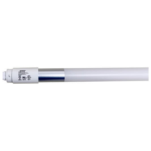 image of 30 Watt T8 LED - Recessed Double Contact HO/VHO Base - CCT Selectable - Type B - Ballast Bypass - PET Shatterproof Coated - White Finish - 72 Inches - 120-277 Volt