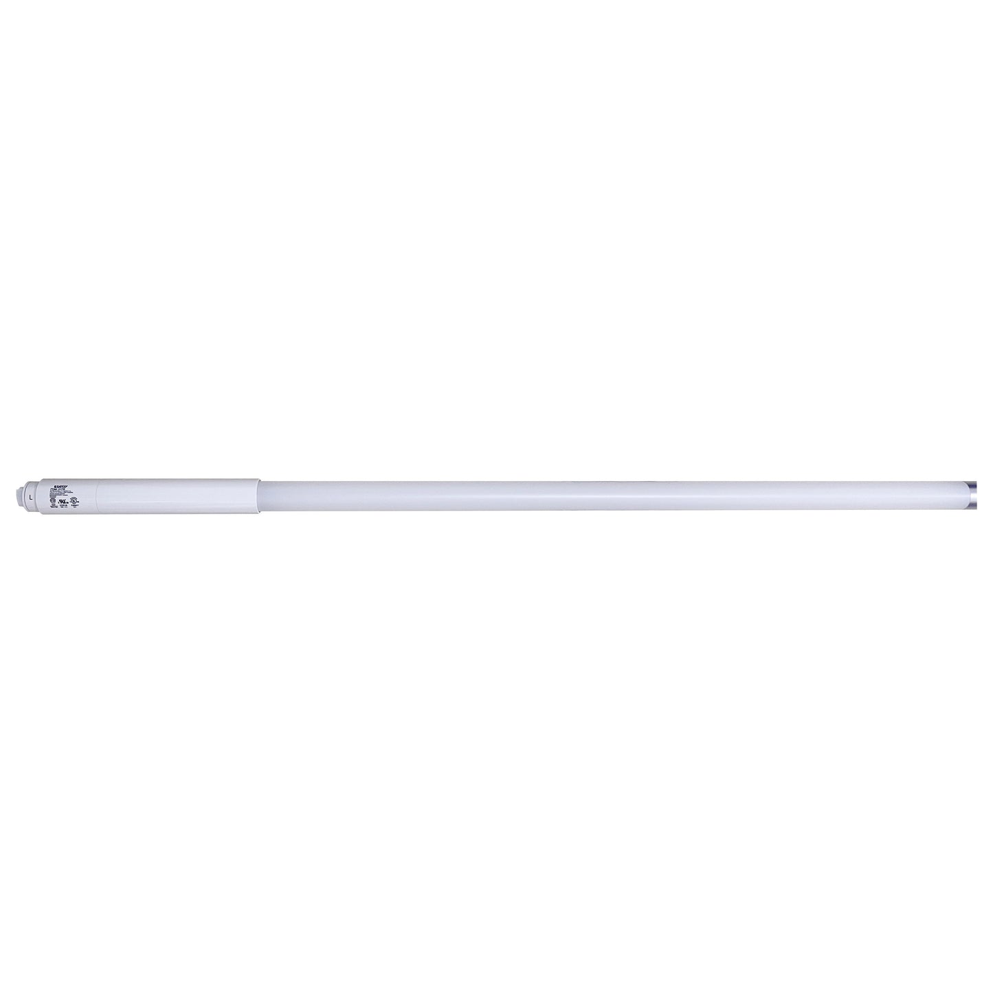 image of 38 Watt T8 LED - Recessed Double Contact HO/VHO Base - CCT Selectable - Type B - Ballast Bypass - PET Shatterproof Coated - White Finish - 96 Inches - 120-277 Volt