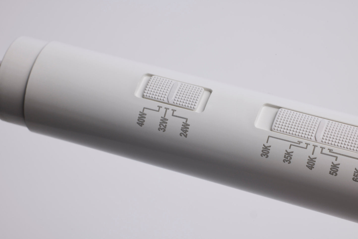 image of 24/32/40 Wattage Selectable - 8 Foot T8 LED - 30/35/40/50/65K CCT Selectable - 120-277 Volt - FA8 Base