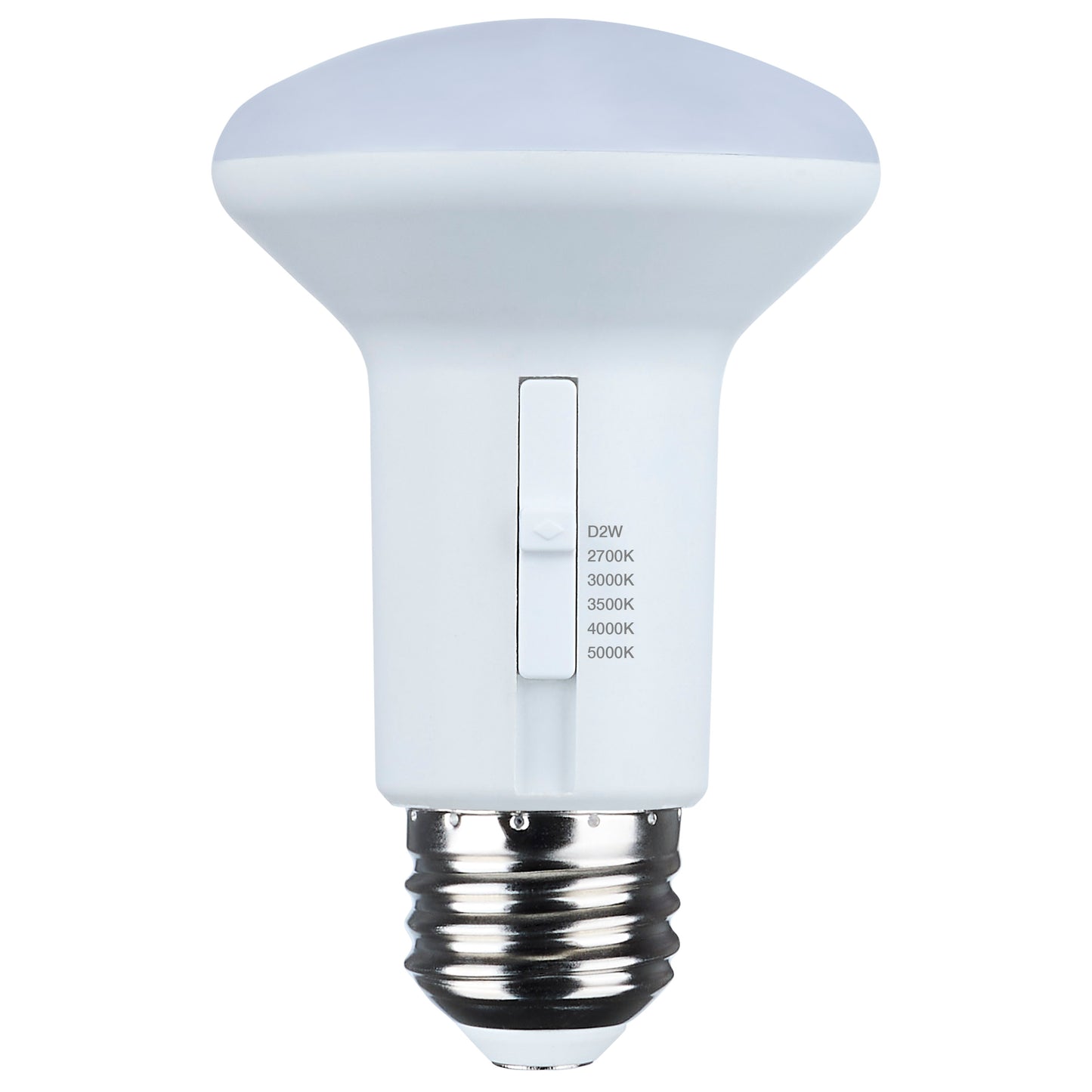 image of 5.8 Watt R20 LED - 27K/30K/35K/40K/50K CCT Selectable - Dim to Warm - White Finish - 120 Volt