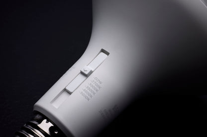 image of 7 Watt BR30 LED - 27K/30K/35K/40K/50K CCT Selectable - Dim to Warm - White Finish - 120 Volt