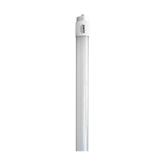 image of 24 Watt - 8 Foot - T8 LED - Single pin base - 3500K - 50000 Average rated hours - 3200 Lumens - Type B - Ballast Bypass - Double Ended Wiring - DLC 5.1
