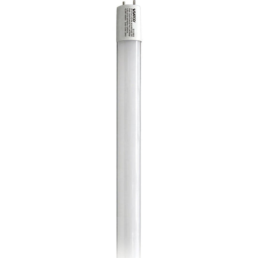 10.5 Watt T8 LED - 4Ft - 3000K - Medium Bi Pin base - 50000 Average rated hours - 1700 Lumens - Type B - Ballast Bypass - Single or Double Ended Wiring