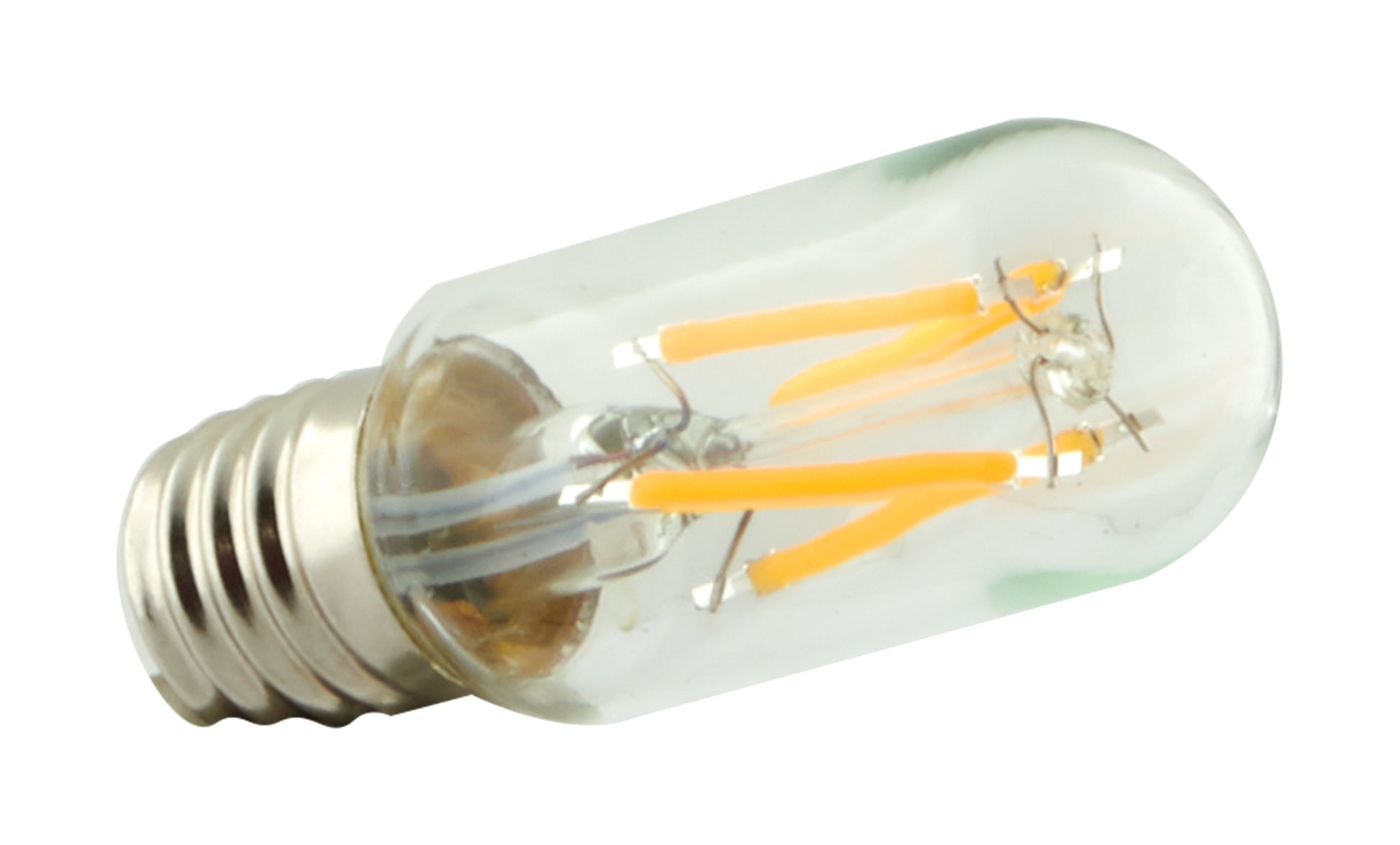 image of 3.5 Watt - T7 LED - Clear - Intermediate base - 3000K - 350 Lumens - 120 Volt - Carded