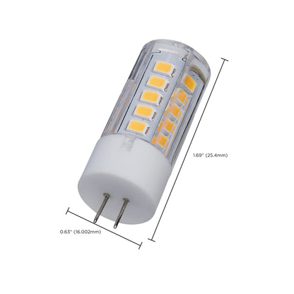 image of 3 Watt Mini LED - G4 Base - 3000K - Clear Finish - 12 Volt