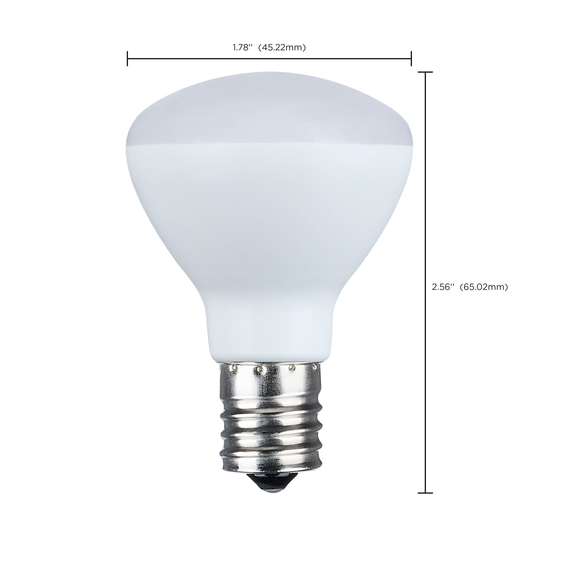 image of 3.5 Watt - R14 LED - Intermediate Base - 3000K CCT - Frost Finish - 120 Volt