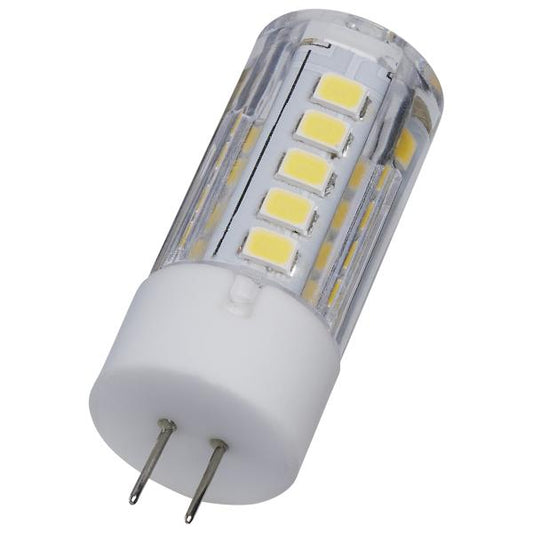 3 Watt T5 LED - Clear Finish - Bi Pin G4 Base - 5000K - 12 Volt