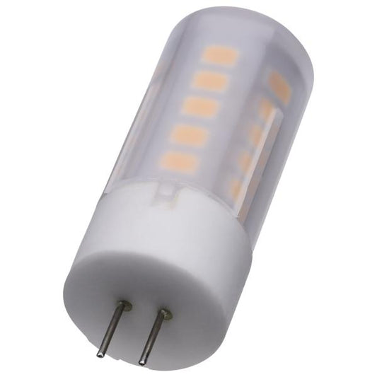 3 Watt T5 LED - Frost Finish - Bi Pin G4 Base - 3000K - 12 Volt