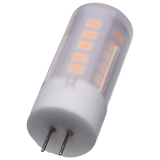 image of 3 Watt T5 LED - Frost Finish - Bi Pin G4 Base - 3000K - 12 Volt