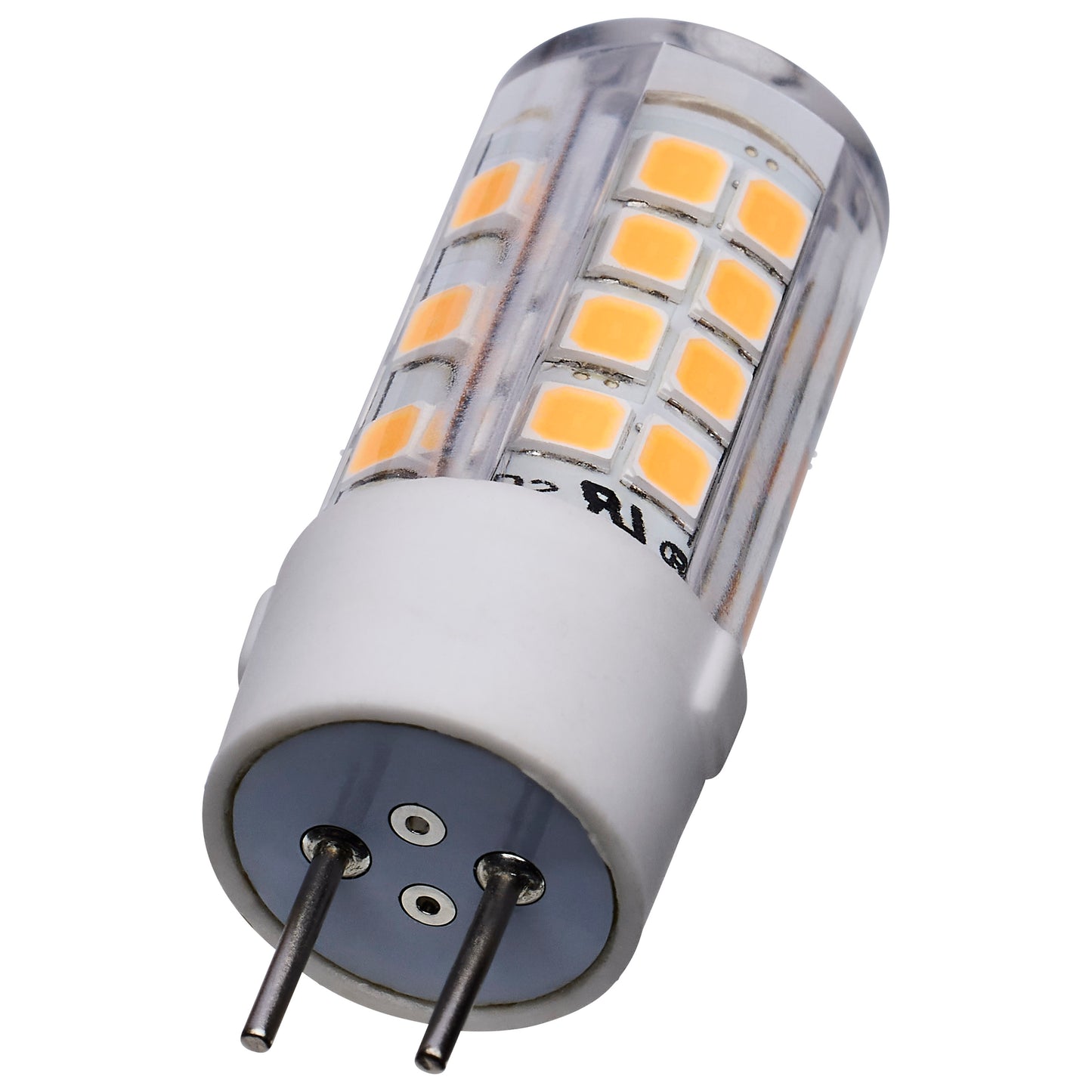 image of 4.5 Watt T6 LED - Clear Finish - GY6.35 Base - 3000K - 120 Volt