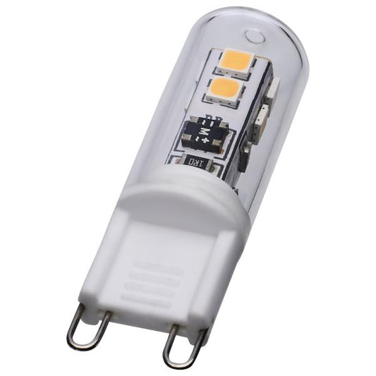 2 Watt T4 LED - Clear Finish - G9 Base - 3000K - 120 Volt
