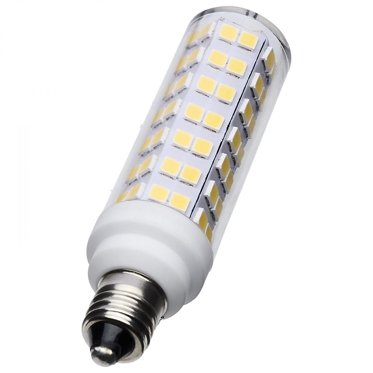 6.5 Watt T6 LED - Clear Finish - E11 Base - 120 Volt