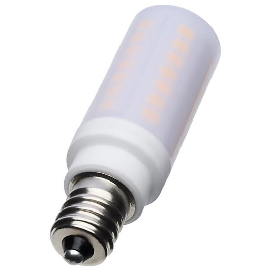 5 Watt T6 LED - Frost Finish - E12 Base - 3000K - 120 Volt