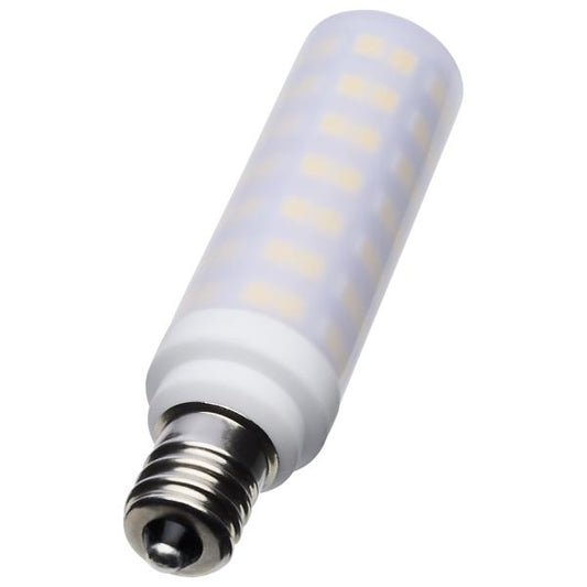 6.5 Watt T6 LED - Frost Finish - E12 Base - 5000K - 120 Volt