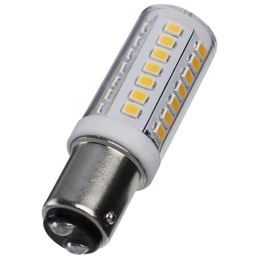 5 Watt T6 LED - Clear Finish - DC Base - 3000K - 120 Volt