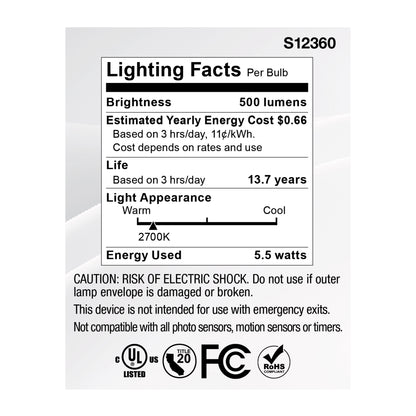 image of 5.5 Watt MR16 LED Spotlight - 2700K CCT - GU5.3 Base - 12 Volt