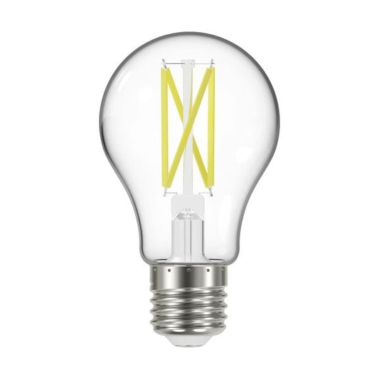 10.5 Watt LED A19 - Clear - Medium Base - 3000K - 90 CRI - 120 Volt