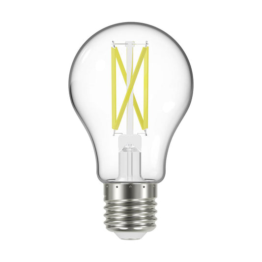 10.5 Watt A19 LED - 75 Watt Replacement - Clear - Medium base - 3000K - 120 Volt - 4-Pack