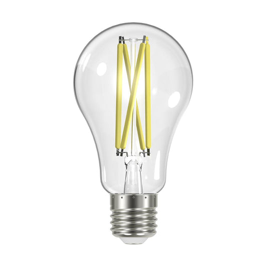 12.5 Watt A19 LED - 100 Watt Replacement - Clear - Medium base - 2700K - 120 Volt - 4-Pack