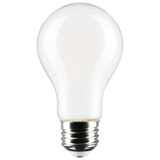 image of 8 Watt A19 LED - Soft White - 2700K - Medium Base - 120 Volt - 4-Pack