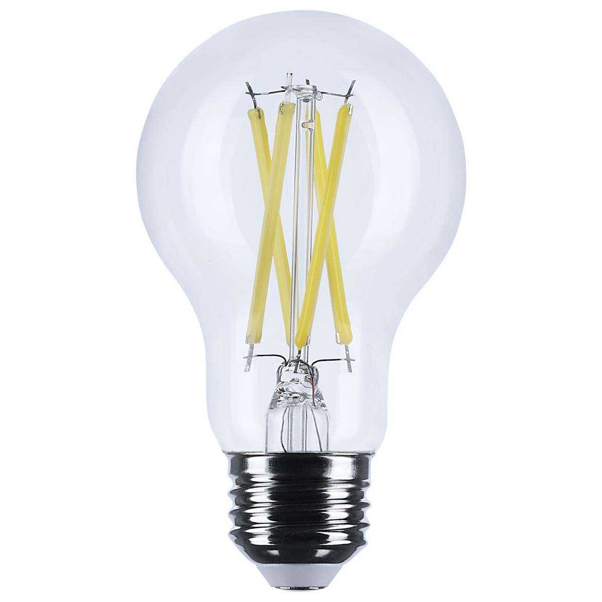 image of 10.5 Watt A19 LED - Medium Base - Clear - 3500K CCT - 120 Volt