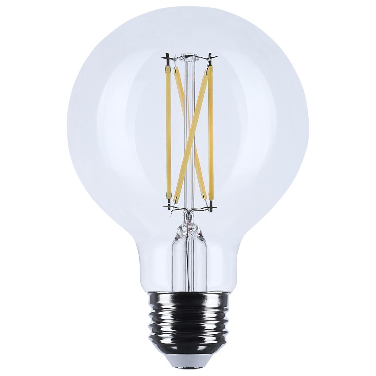 6 Watt G25 LED - Medium Base - Clear - 3500K CCT - 120 Volt