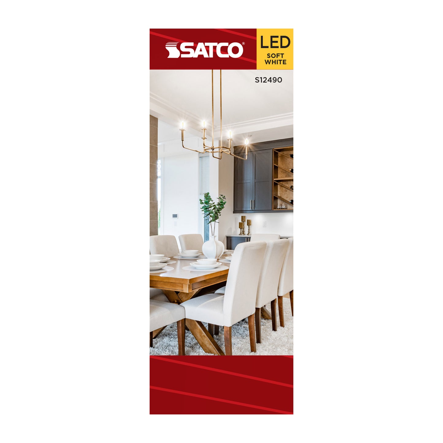 image of 3 Watt B11 LED - Candelabra Base - Clear - 3000K CCT - 120 Volt