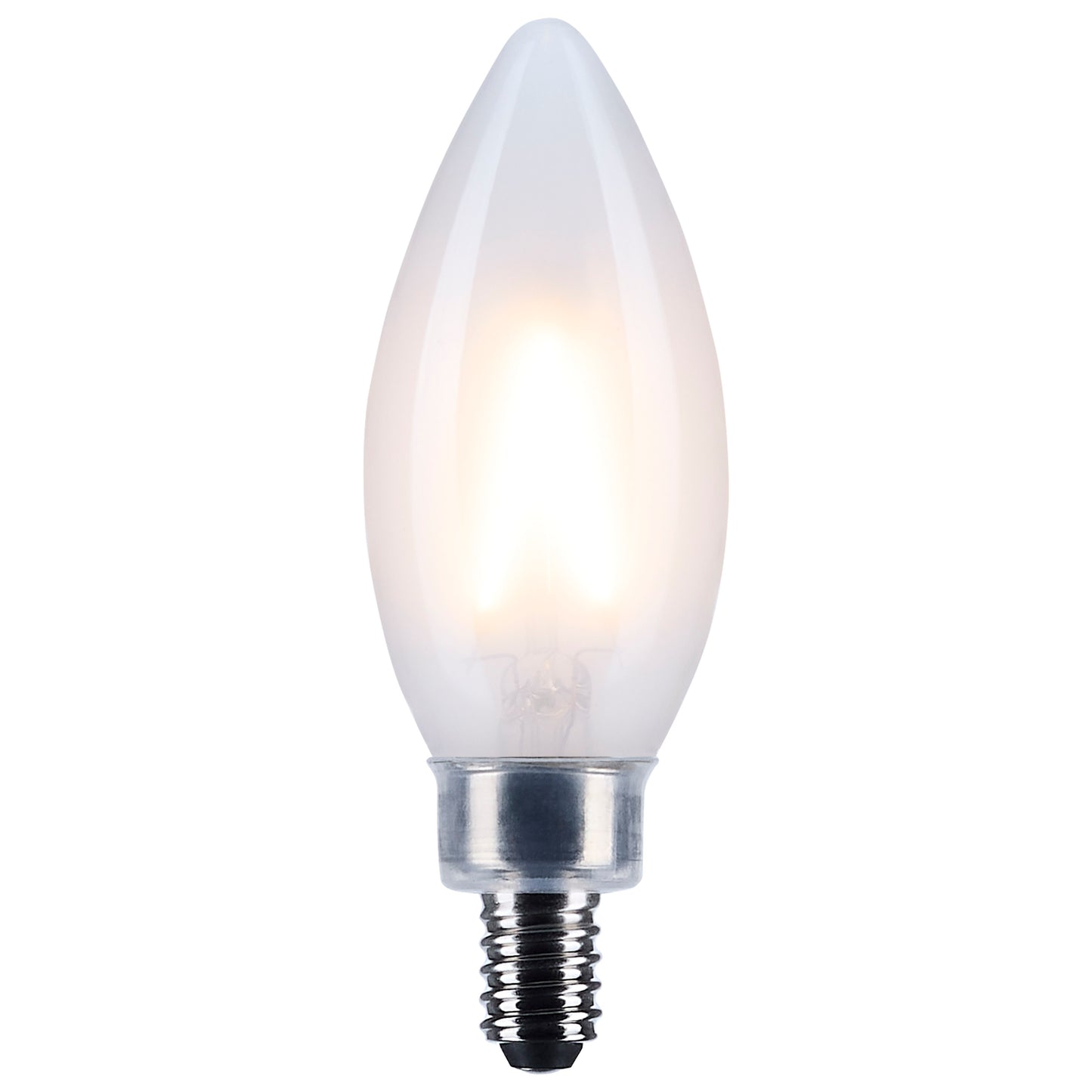 image of 3 Watt B11 LED - Candelabra Base - Frost Finish - 3000K CCT - 120 Volt