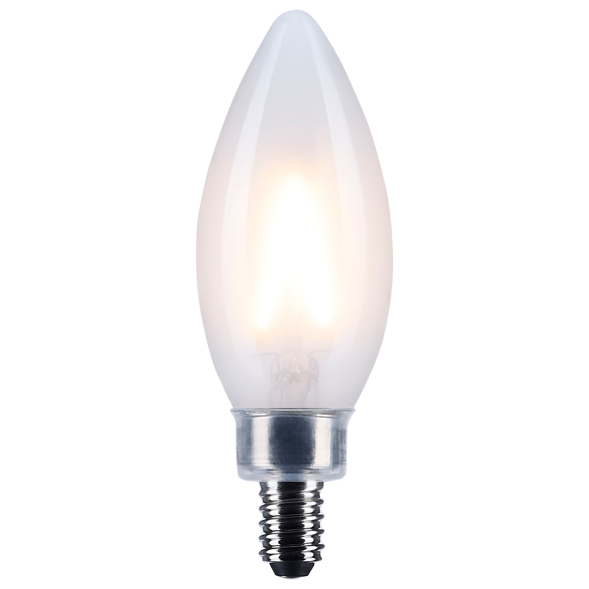 image of 3 Watt B11 LED - Candelabra Base - Frost Finish - 3000K CCT - 120 Volt