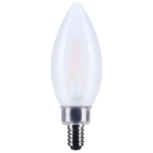 3 Watt B11 LED - Candelabra Base - Frost Finish - 3000K CCT - 120 Volt