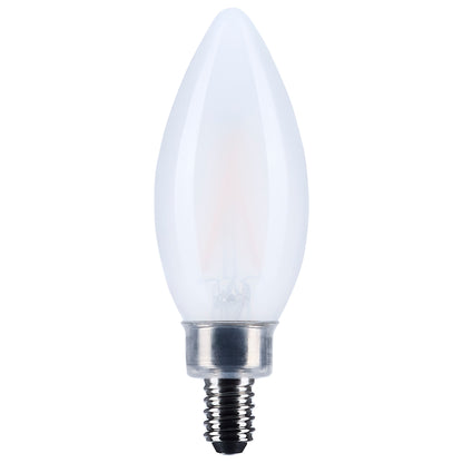 image of 3 Watt B11 LED - Candelabra Base - Frost Finish - 3000K CCT - 120 Volt