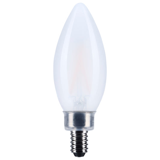 image of 3 Watt B11 LED - Candelabra Base - Frost Finish - 3000K CCT - 120 Volt