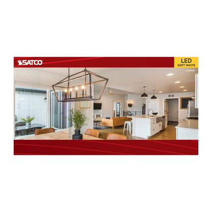 image of 4 Watt B11 LED - Candelabra Base - Clear - 3000K CCT - 120 Volt - 10-pk