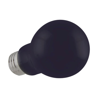 image of 6.5 Watt - LED A19 - Black Light Bulb - Medium Base - 120 Volt