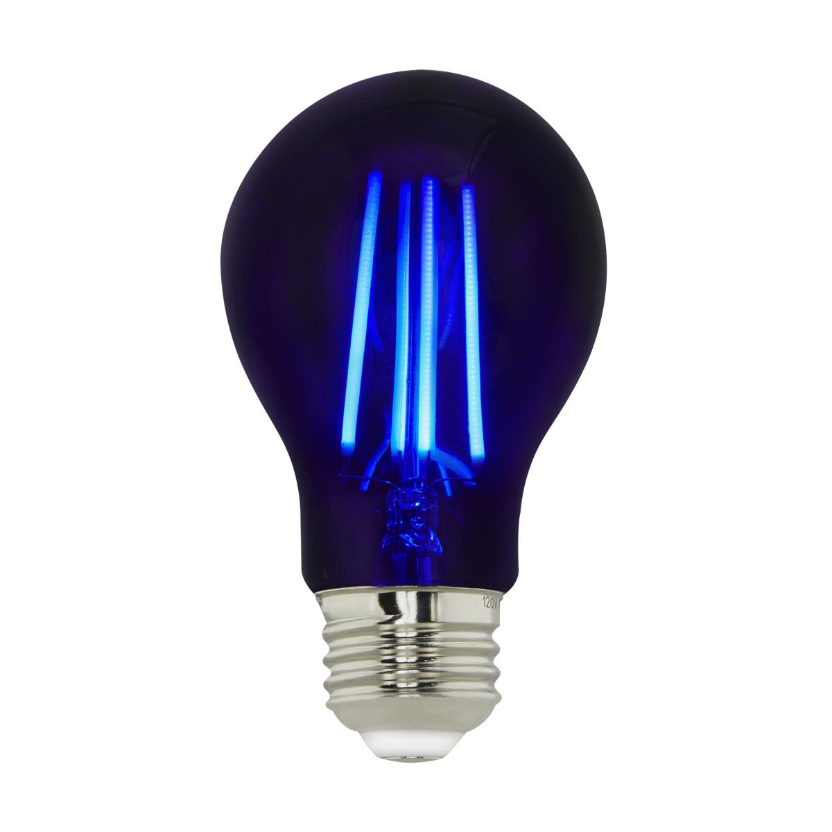 image of 6.5 Watt - LED A19 - Black Light Bulb - Medium Base - 120 Volt