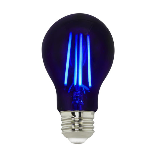 image of 6.5 Watt - LED A19 - Black Light Bulb - Medium Base - 120 Volt