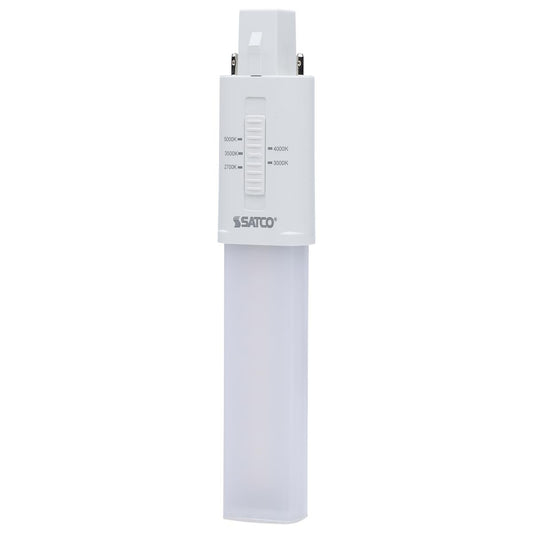 4.5 Watt LED PL 2-PIN - G23 Base - 27K/30K/35K/40K/50K CCT Selectable - 120-277 Volt - Type B - Ballast Bypass