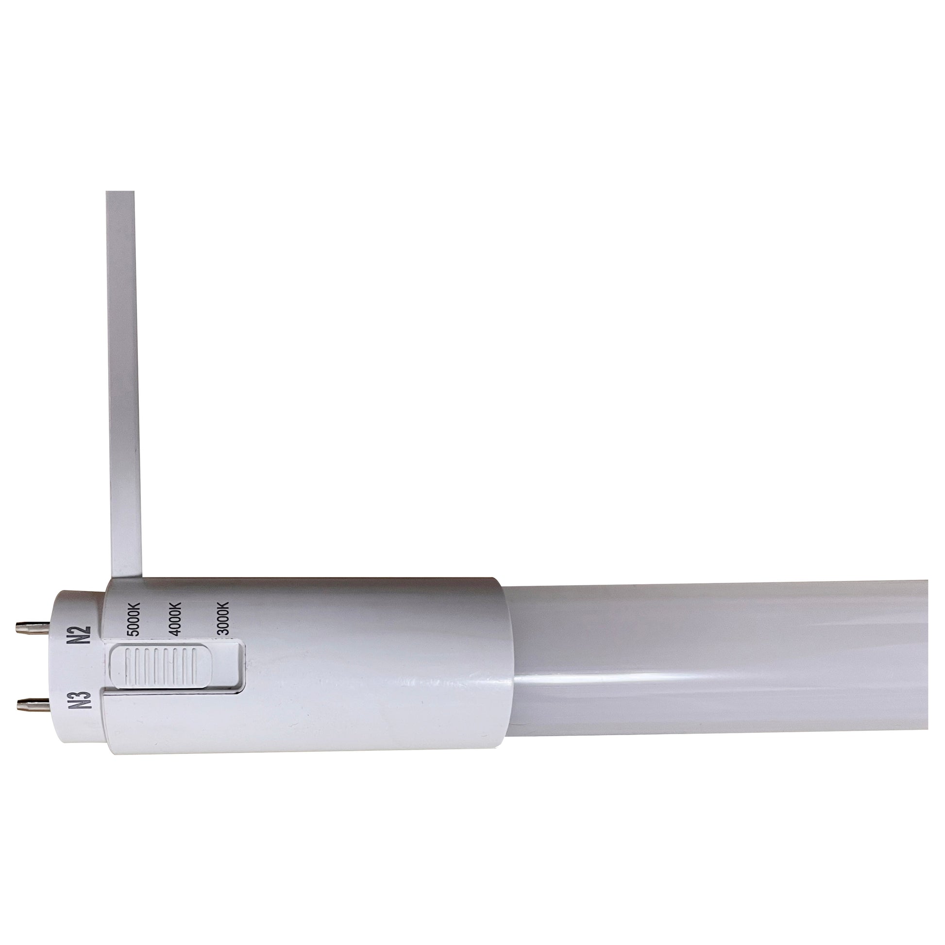 image of 13 Watt T8 U-BEND LED - 50000 Hours - Medium Bi Pin Base - CCT Selectable - Type B - White Finish - 120-277 Volt