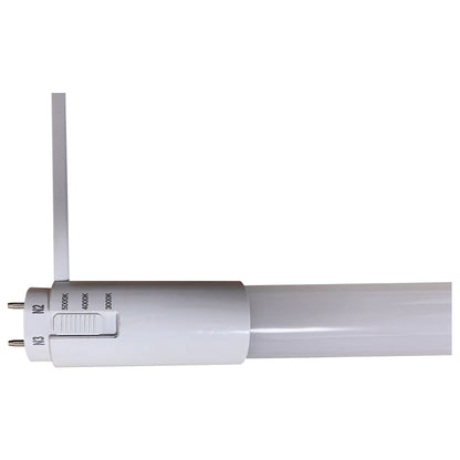 image of 13 Watt T8 U-BEND LED - 50000 Hours - Medium Bi Pin Base - CCT Selectable - Type B - White Finish - 120-277 Volt