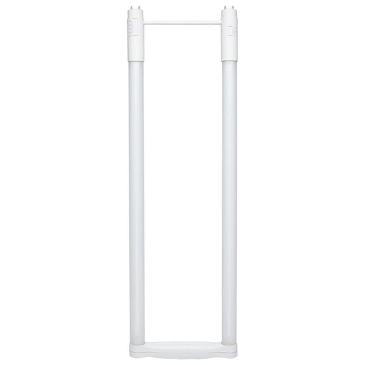 11.5/13/15 Wattage Selectable T8 U-Bend LED - 30K/35K/40K/50K/65K CCT Selectable - 6-Inch - Frost Finish - 120-277 Range Voltage